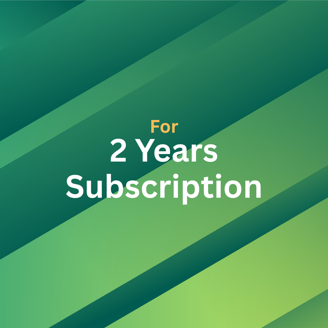 For 2 Years Subscription Plan
